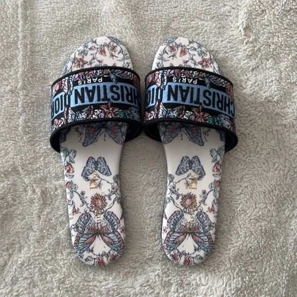 Dior Slides, size 38, price reflects - Picture 2 of 4